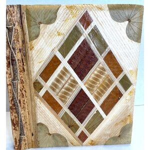 Handmade Photo Picture Book Album Indonesia Bali Asia Natural Paper Banana Leaf